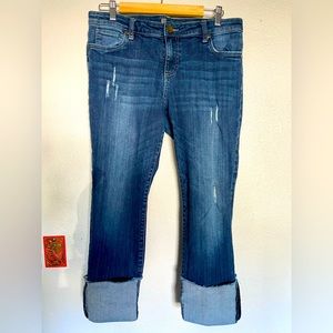 NWOT Kut from the Kloth cropped jeans size 12
